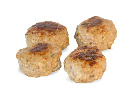 Fyra italienska köttbullar