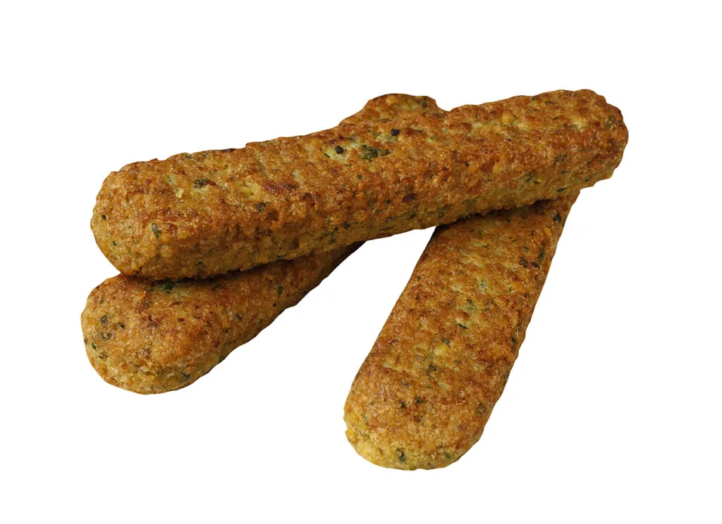 Tre falafelpinnar