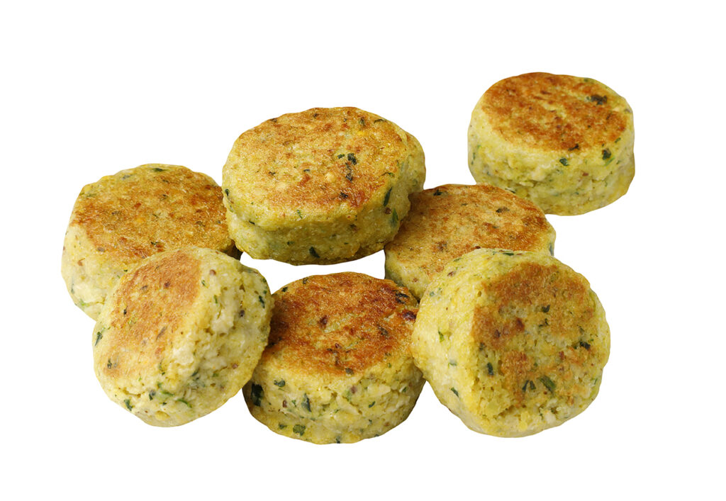 Flera falafelbullar